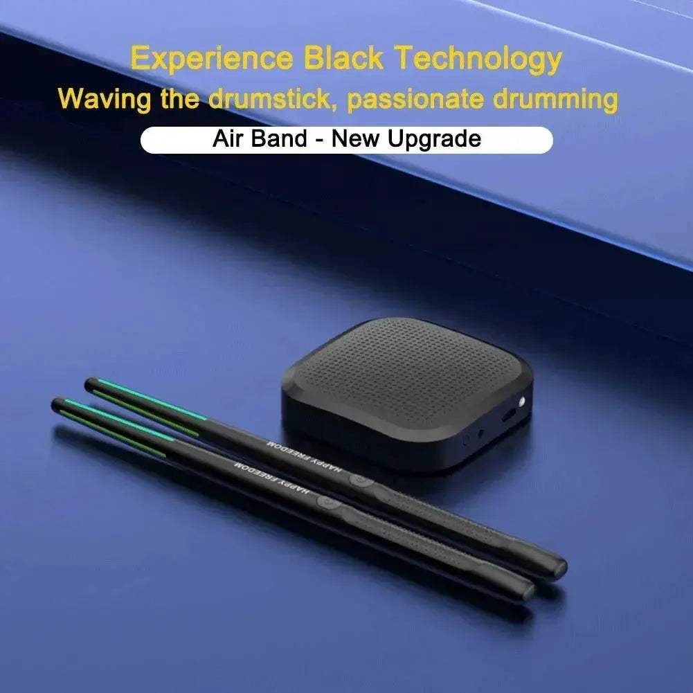 Portable Electronic Drum Kit With Virtual Reality Drums