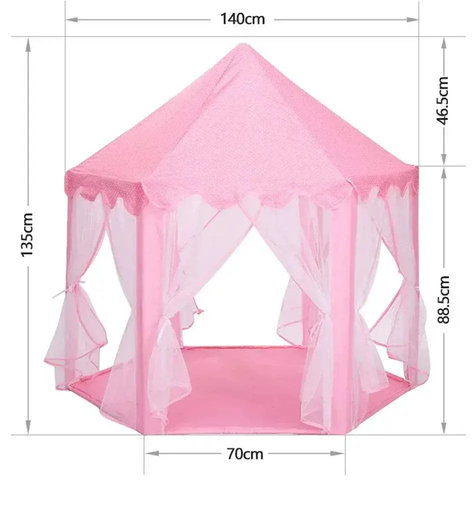 Portable Kids Play Tent Foldable Castle For Kids Outdoors - Image 5