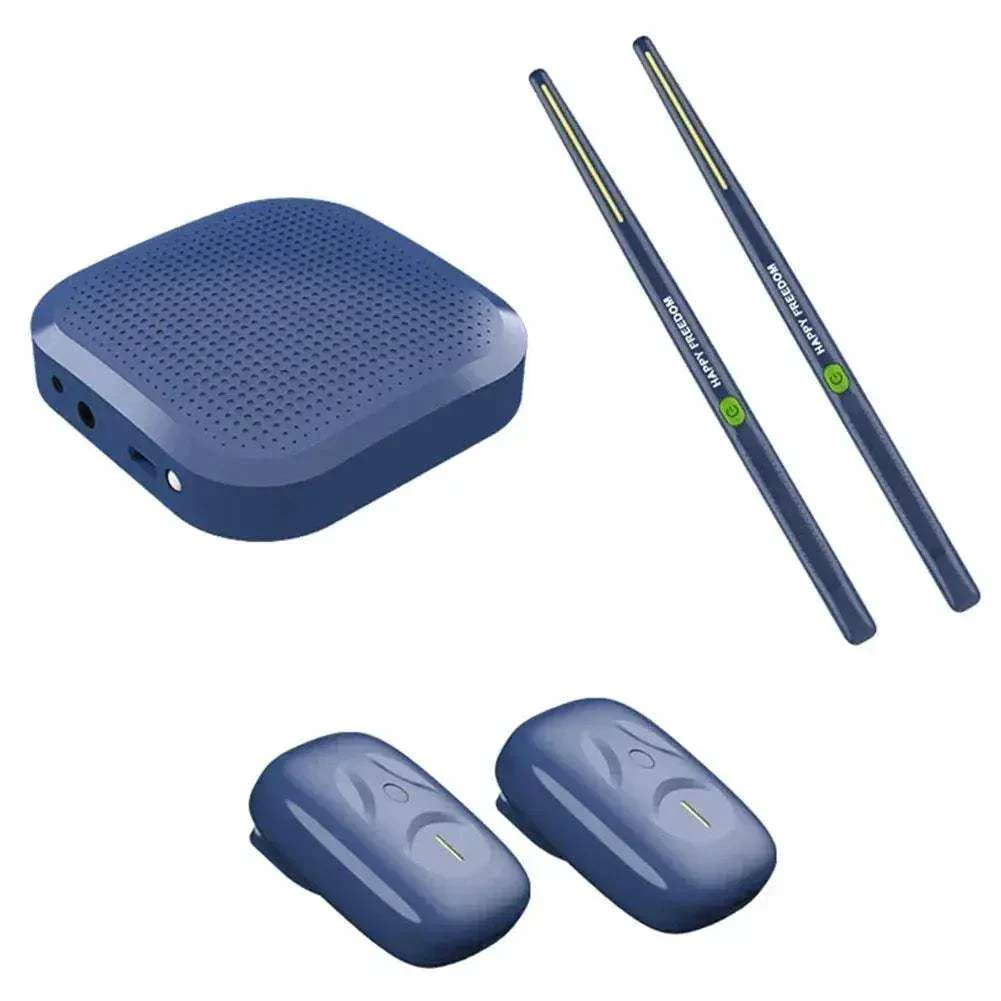 Portable Virtual Air Drum Set For Beginners With VR - Image 10