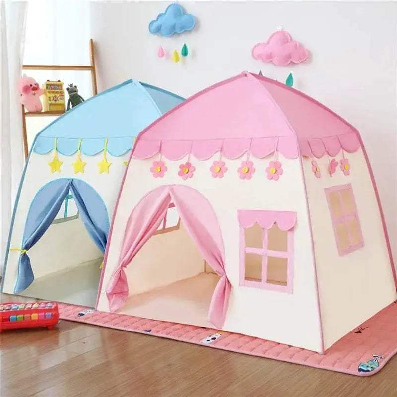 Portable Wigwam Tents Play House Foldable for Kids - Image 4