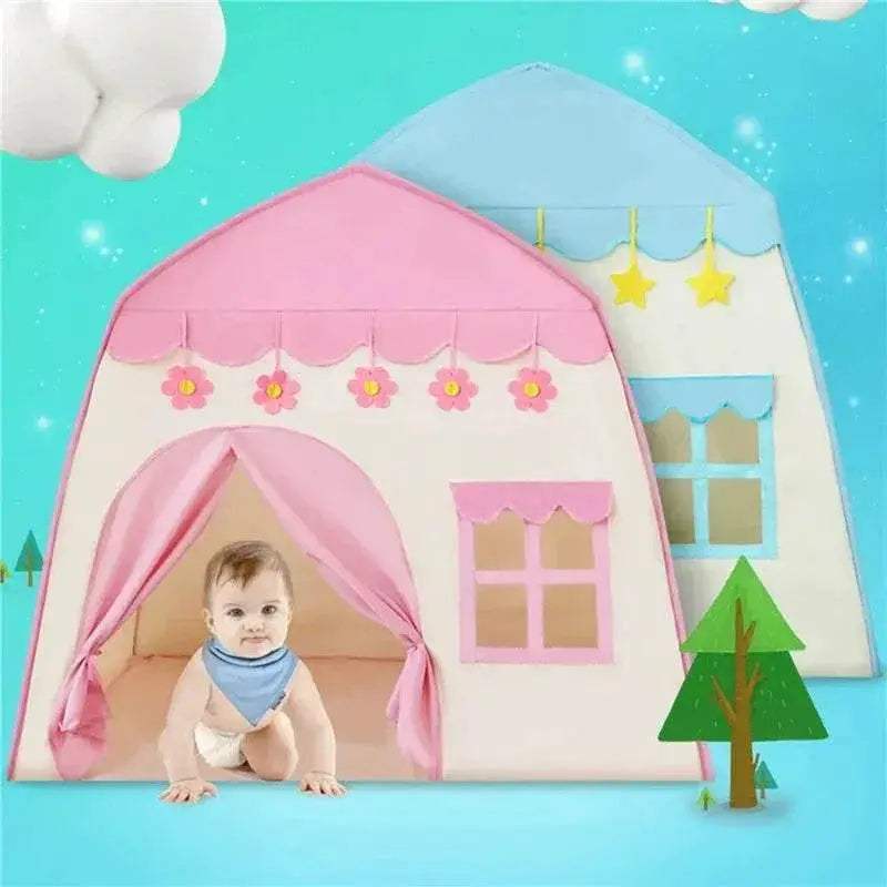 Portable Wigwam Tents Play House Foldable for Kids - Image 5