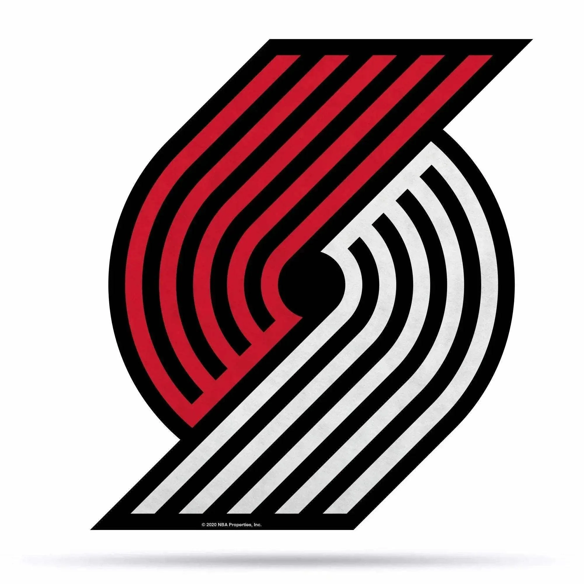 Portland Trail Blazers Pennant Shape Logo Decor Gift