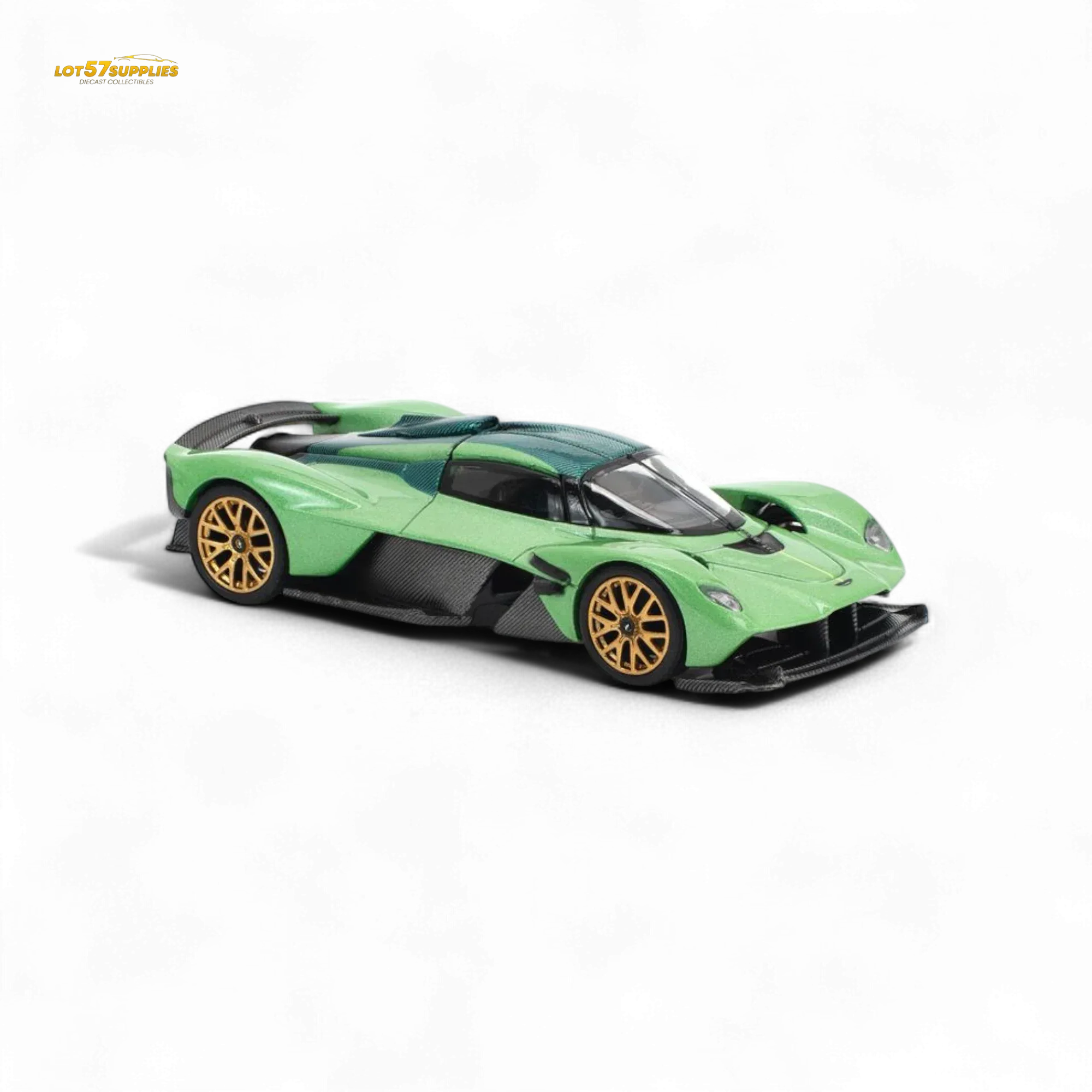 (Pre-Order) PopRace Aston Martin Valkyrie Iridescent Emerald 1:64