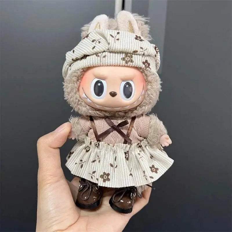 Premium 17cm Doll Clothes Cute Fashionable For Labubu V1 V2 - Image 3