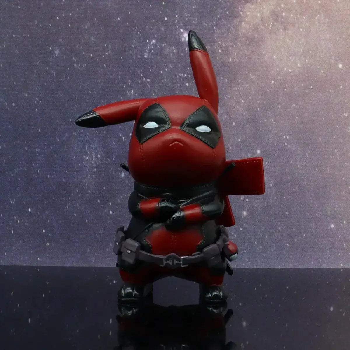 Premium Action Figure Pikachu Deadpool Q Version Desk Decor - Image 4
