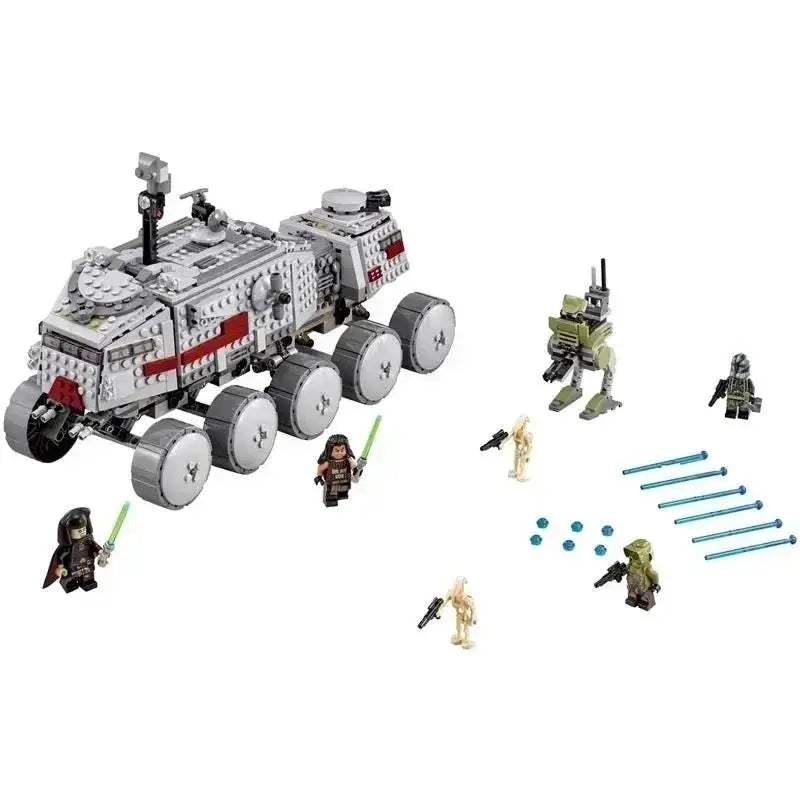 Premium Block Prop Model MOC 75151 Turbo Tank For Kids - Image 2