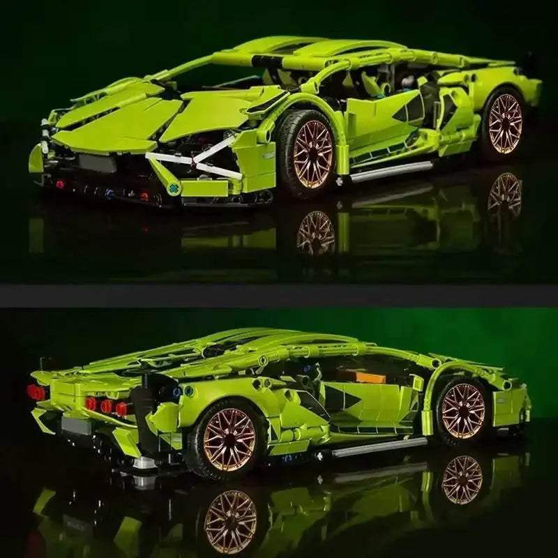 Premium Blocks Kit With Electric Motor For RC Enthusiasts - Image 2