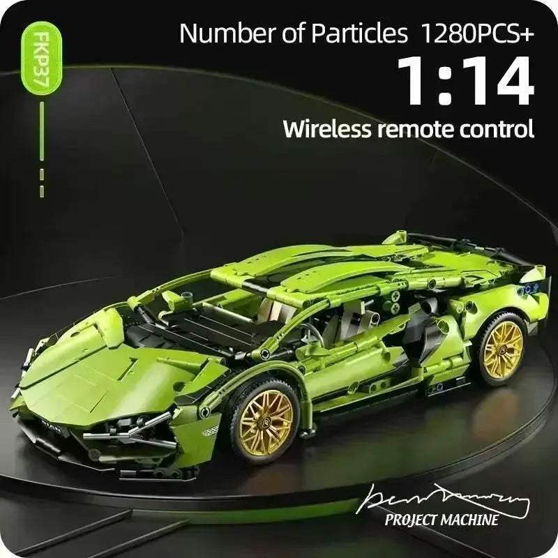 Premium Blocks Kit With Electric Motor For RC Enthusiasts - Image 9