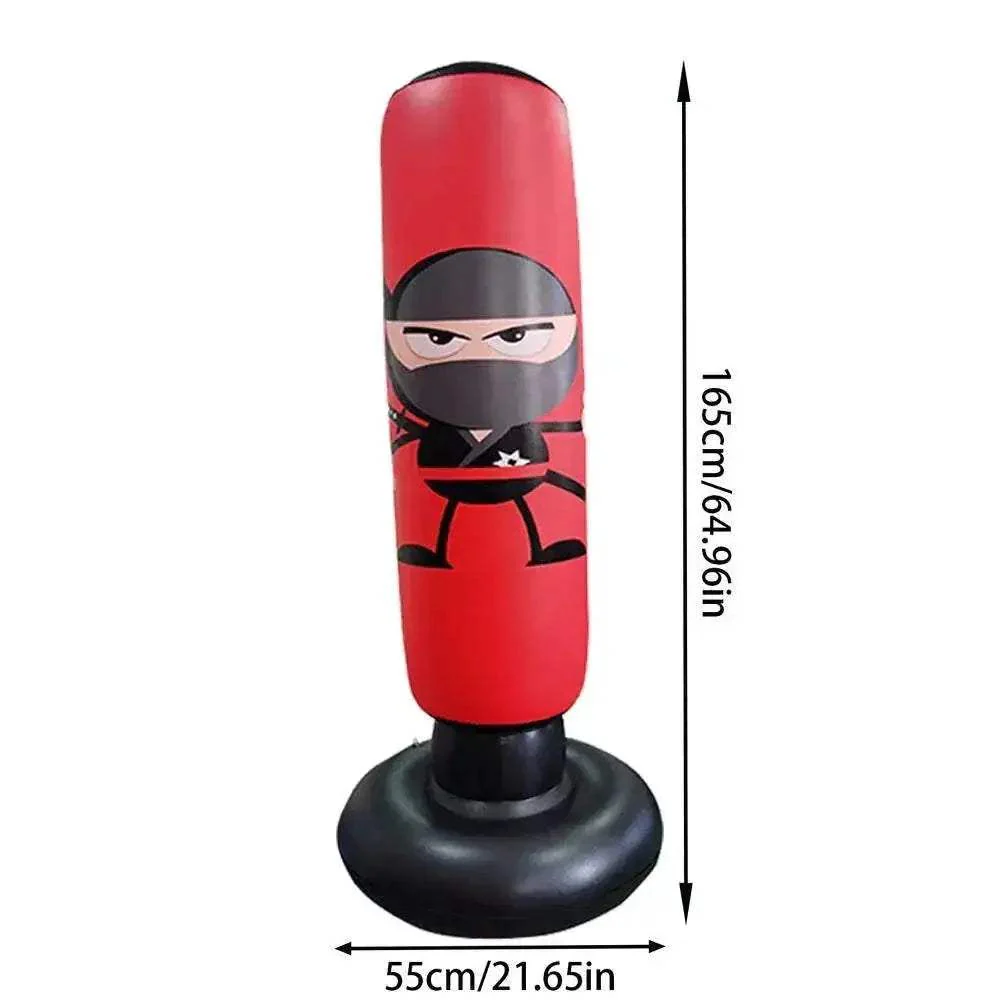 Premium Boxing Bag Inflatable PVC Training For Kids - Image 8