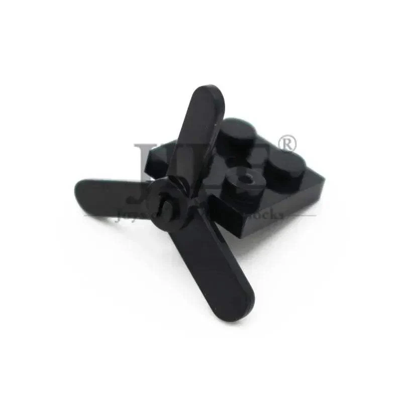 Premium Building Block Propeller Set For Lego Compatible MOC Aircraft And Ships With 3 Blade Small Design - Image 3