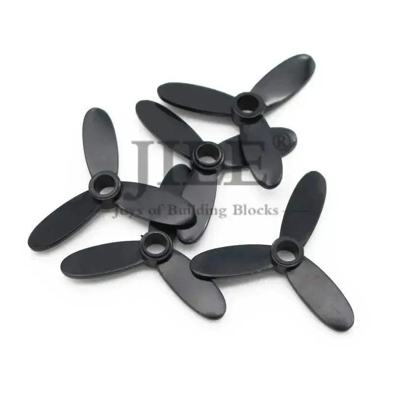 Premium Building Block Propeller Set For Lego Compatible MOC Aircraft And Ships With 3 Blade Small Design - Image 9