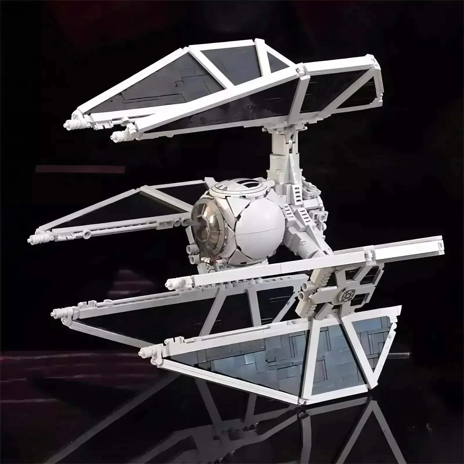 Premium Building Block Set Space Wars Tie Defender Starfighter For Collectors - Image 6