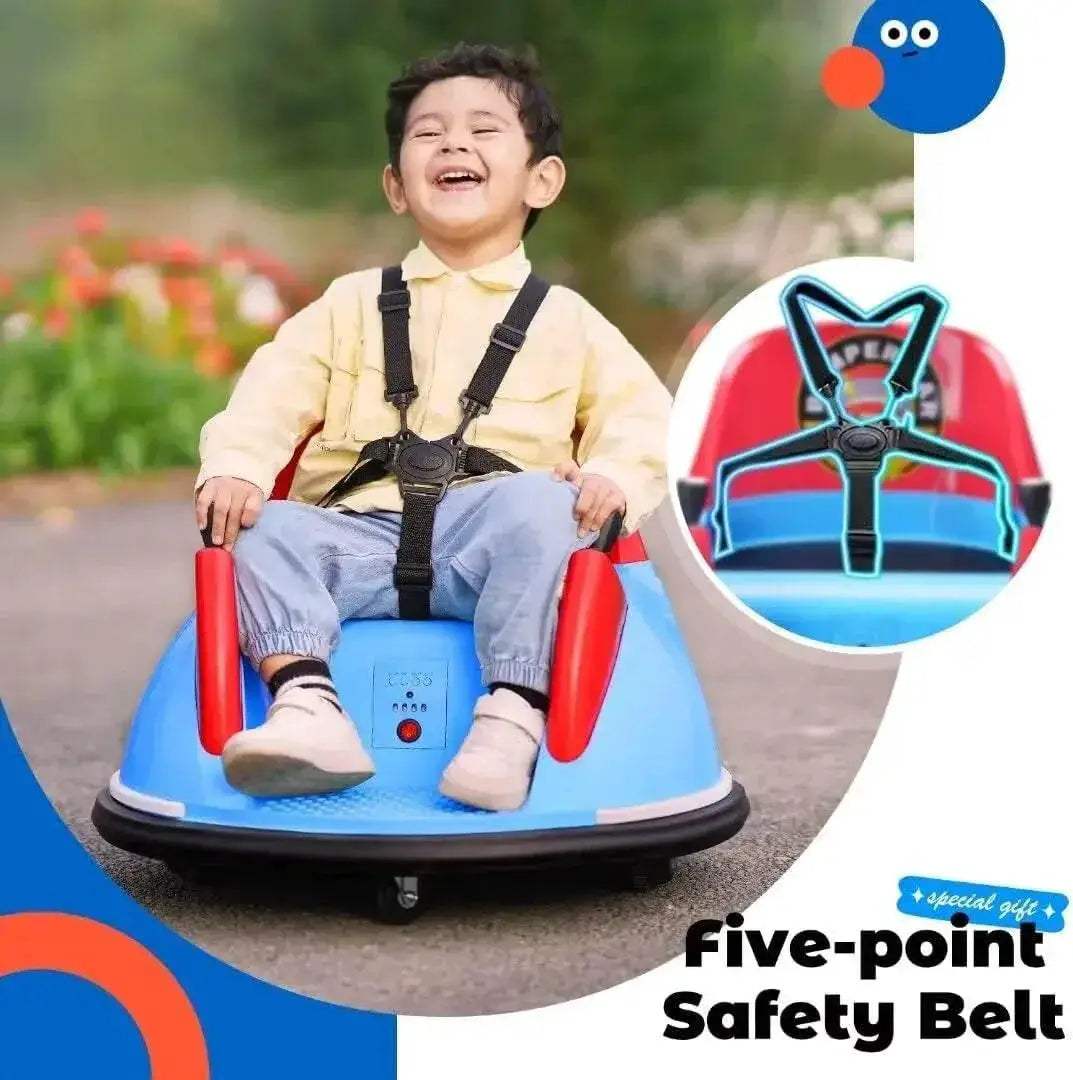 Premium Bumper Car Remote Bluetooth Music Kids 3 To 6 - Image 2