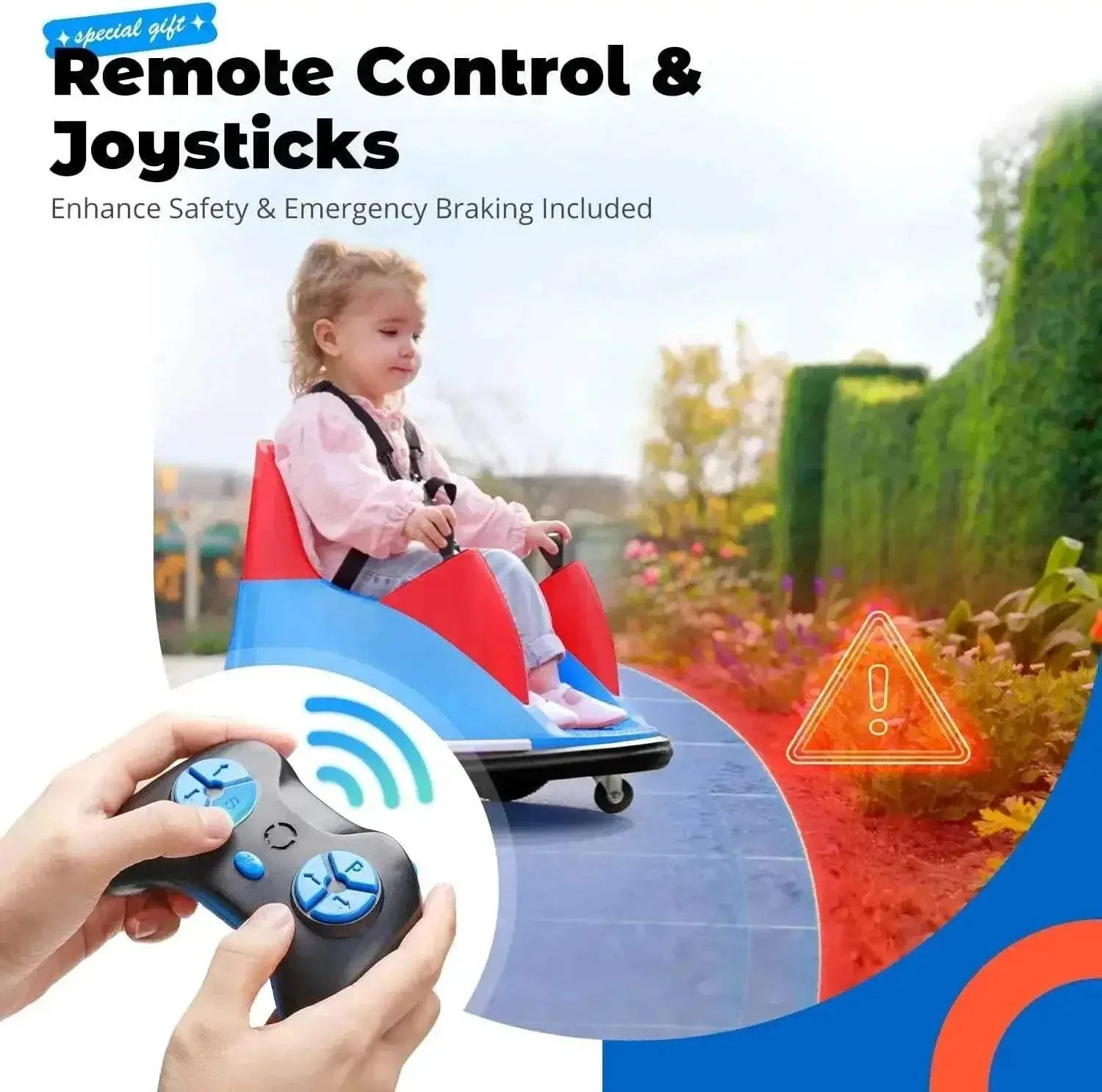 Premium Bumper Car Remote Bluetooth Music Kids 3 To 6 - Image 3