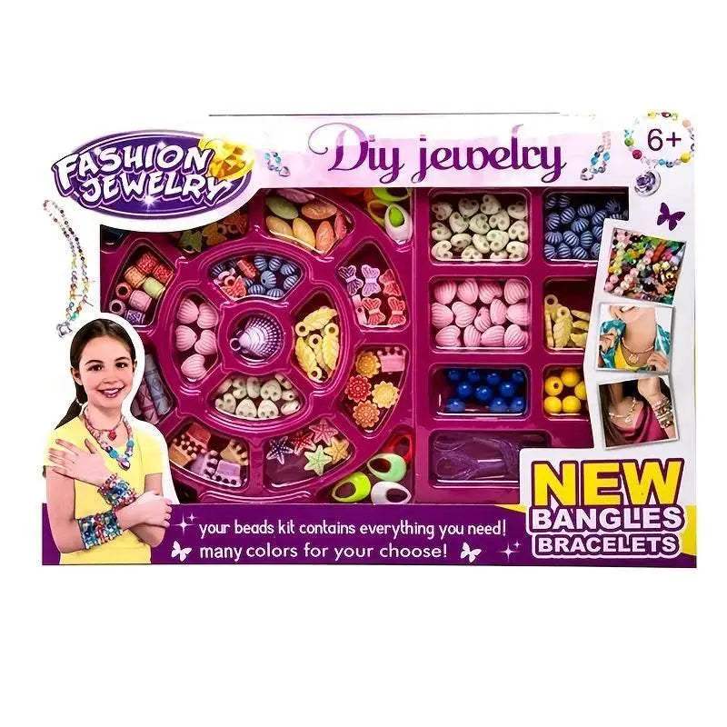 Premium Charm Bracelet Kit Beads And Chains For Girls - Image 7