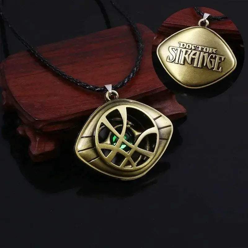 Premium Cosplay Cape Jumpsuit With Magic Necklace Unisex - Image 3