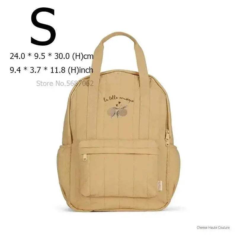Premium Cotton Kids Backpack Unisex School Bag With Zipper Closure For Boys And Girls Kindergarten Travel - Image 11