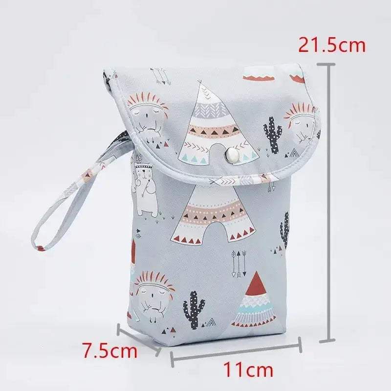 Premium Diaper Bag With Waterproof And Reusable Design For On The Go Moms - Image 2