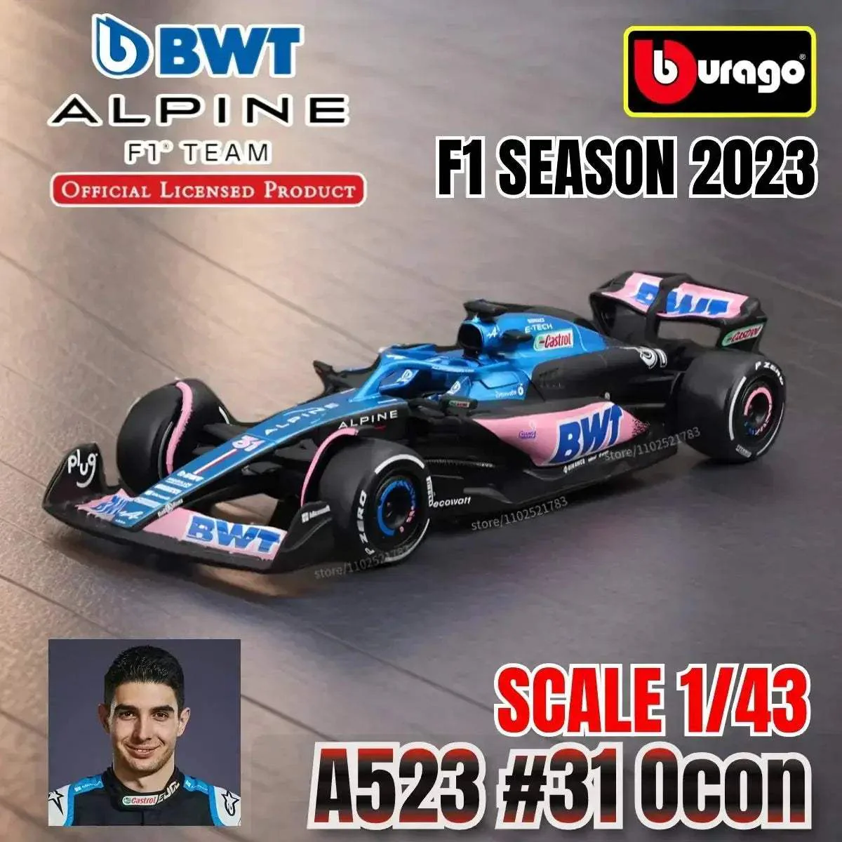Premium Diecast 1to43 F1 Racing Car Model By Bburago - Image 15