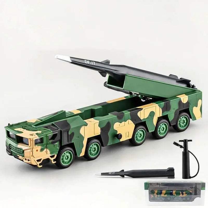 Premium Diecast Alloy Missile Carrier Model Car Scale One To Fifty Julang Launcher For Adult Collectors - Image 13
