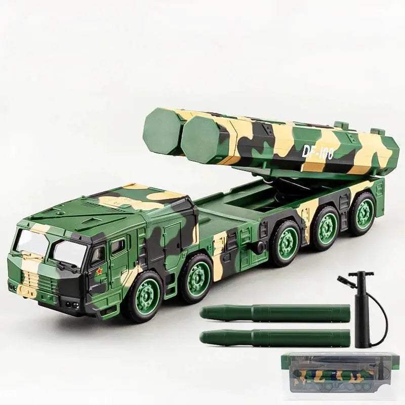 Premium Diecast Alloy Missile Carrier Model Car Scale One To Fifty Julang Launcher For Adult Collectors - Image 8