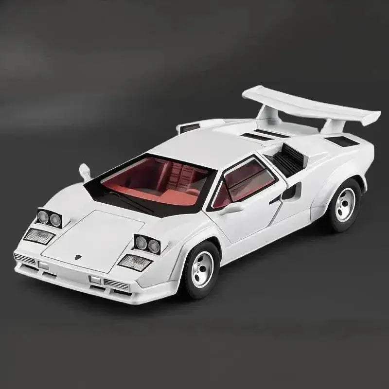 Premium Diecast Alloy Model Car 1 24 Countach LP500S Sideswipe Collector Ornament For Boys And Collectors - Image 11