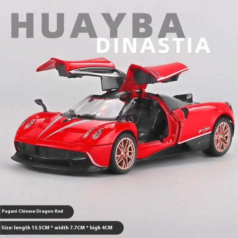 Premium Diecast Car Model Pagani Huayra Dinastia One Thirty Two Scale Desktop Ornament For Car Enthusiasts - Image 7