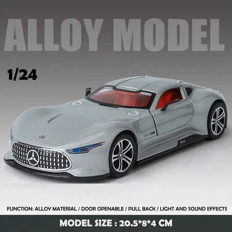 Premium Diecast Mercedes Benz AMG Vision GT Car Model - Image 5