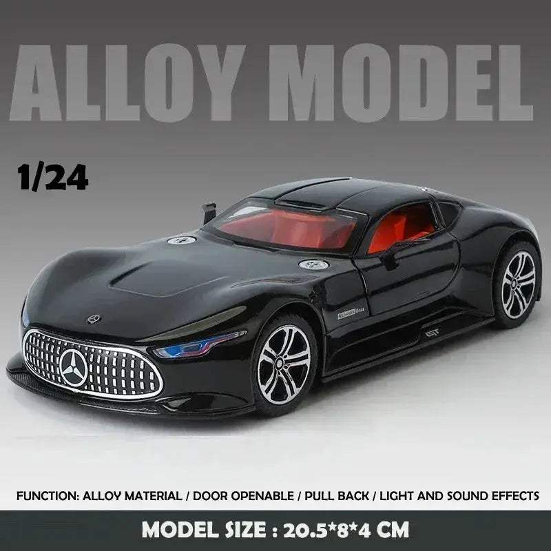 Premium Diecast Mercedes Benz AMG Vision GT Car Model - Image 6