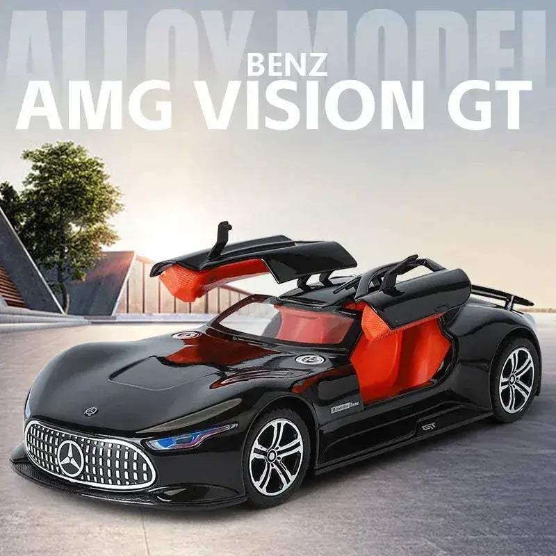 Premium Diecast Mercedes Benz AMG Vision GT Car Model - Image 8