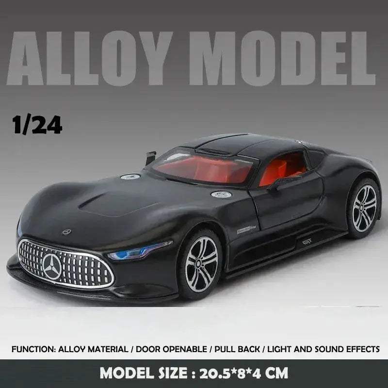 Premium Diecast Mercedes Benz AMG Vision GT Car Model - Image 9