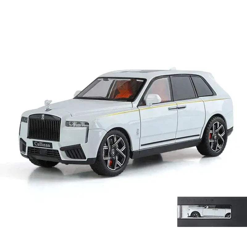 Premium Diecast Model Car 1 24 Scale Rolls Royce Cullinan Alloy Pull Back With Sound And Lights For Collectors - Image 18