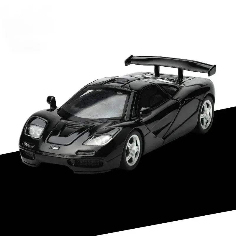 Premium Diecast Model Car 1:32 Scale Alloy With Sound And Light Pull Back For Collectors - Image 9