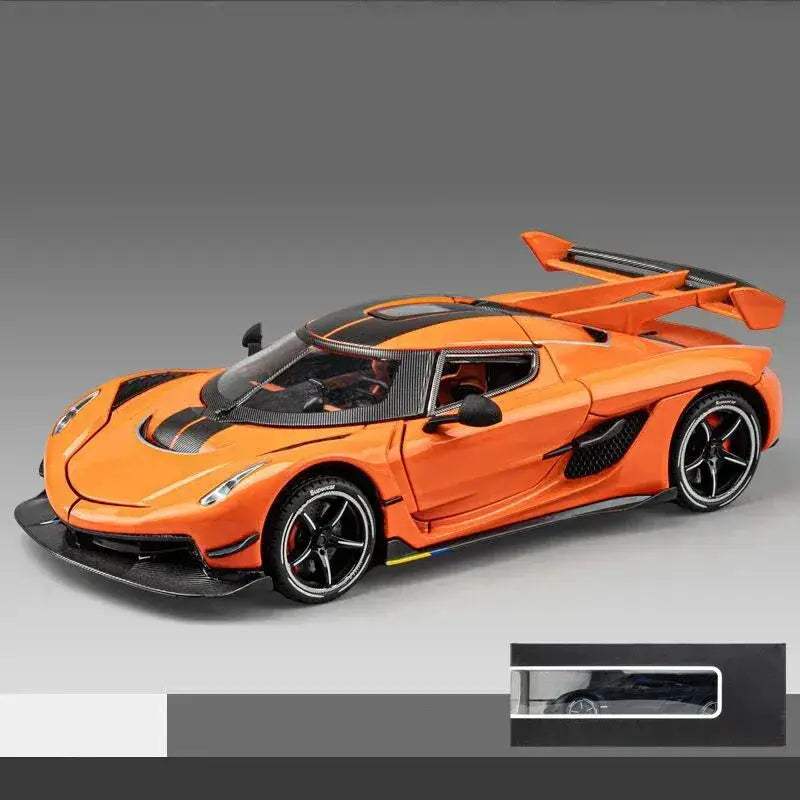 Premium Diecast Model Car Jesko 1 24 Scale Alloy Metal Construction High Detail For Collectors And Hobbyists - Image 11