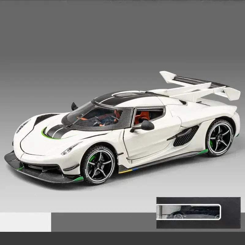 Premium Diecast Model Car Jesko 1 24 Scale Alloy Metal Construction High Detail For Collectors And Hobbyists - Image 7