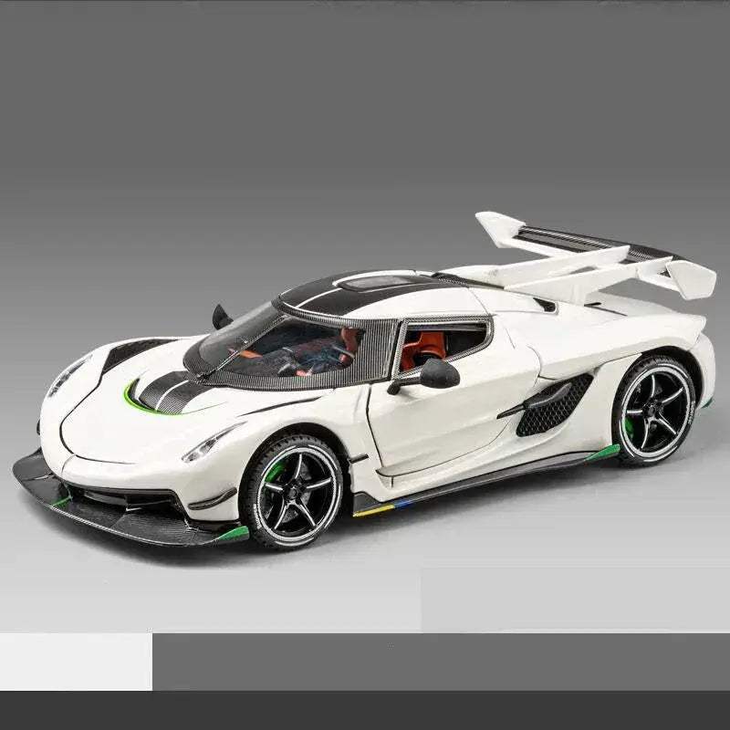 Premium Diecast Model Car Jesko 1 24 Scale Alloy Metal Construction High Detail For Collectors And Hobbyists - Image 9