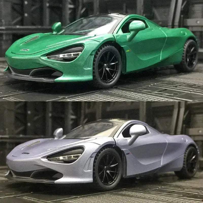 Premium Diecast Model Car McLaren 720S With Working Lights And Realistic Sound For Boyfriend Gift - Image 4