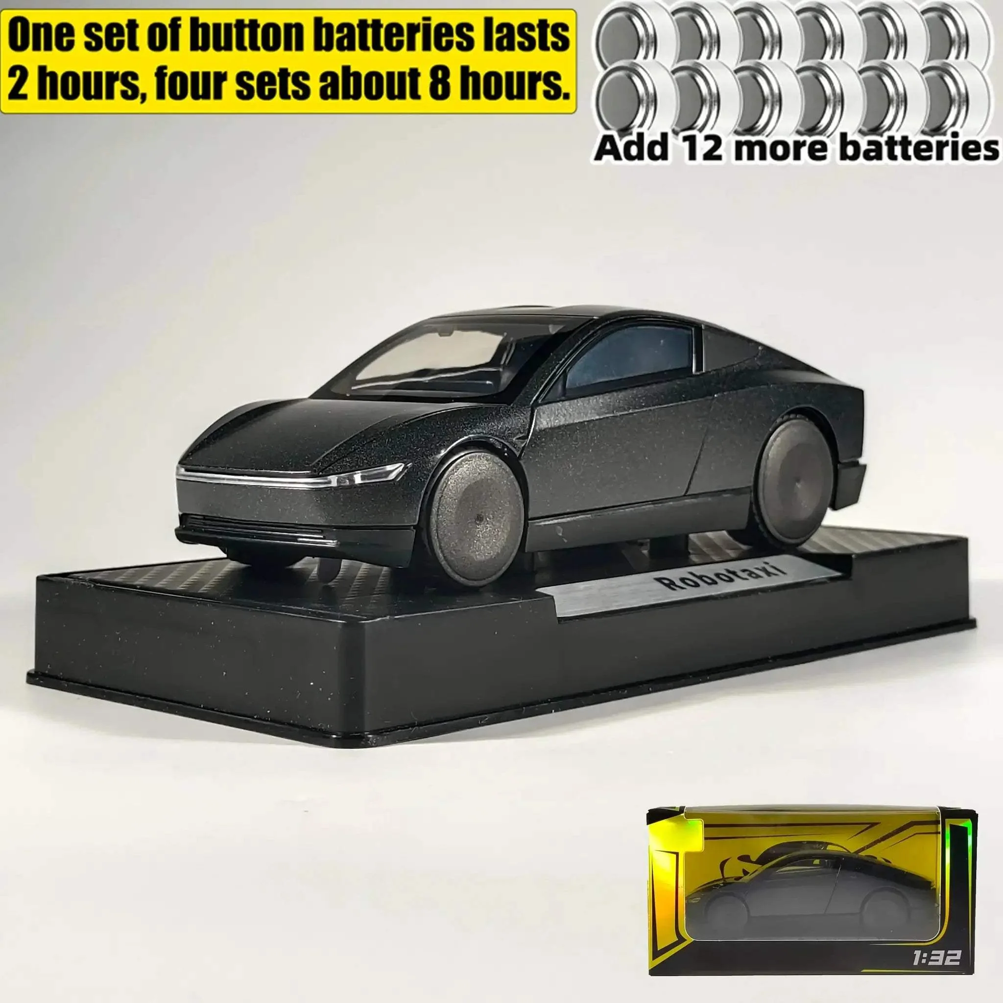 Premium Diecast Model Car Robotaxi Driverless For Boys - Image 10
