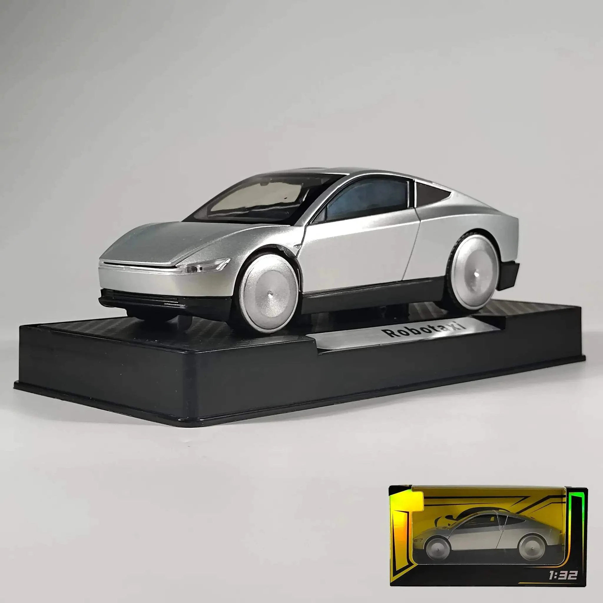 Premium Diecast Model Car Robotaxi Driverless With Sound And Light For Kids - Image 9
