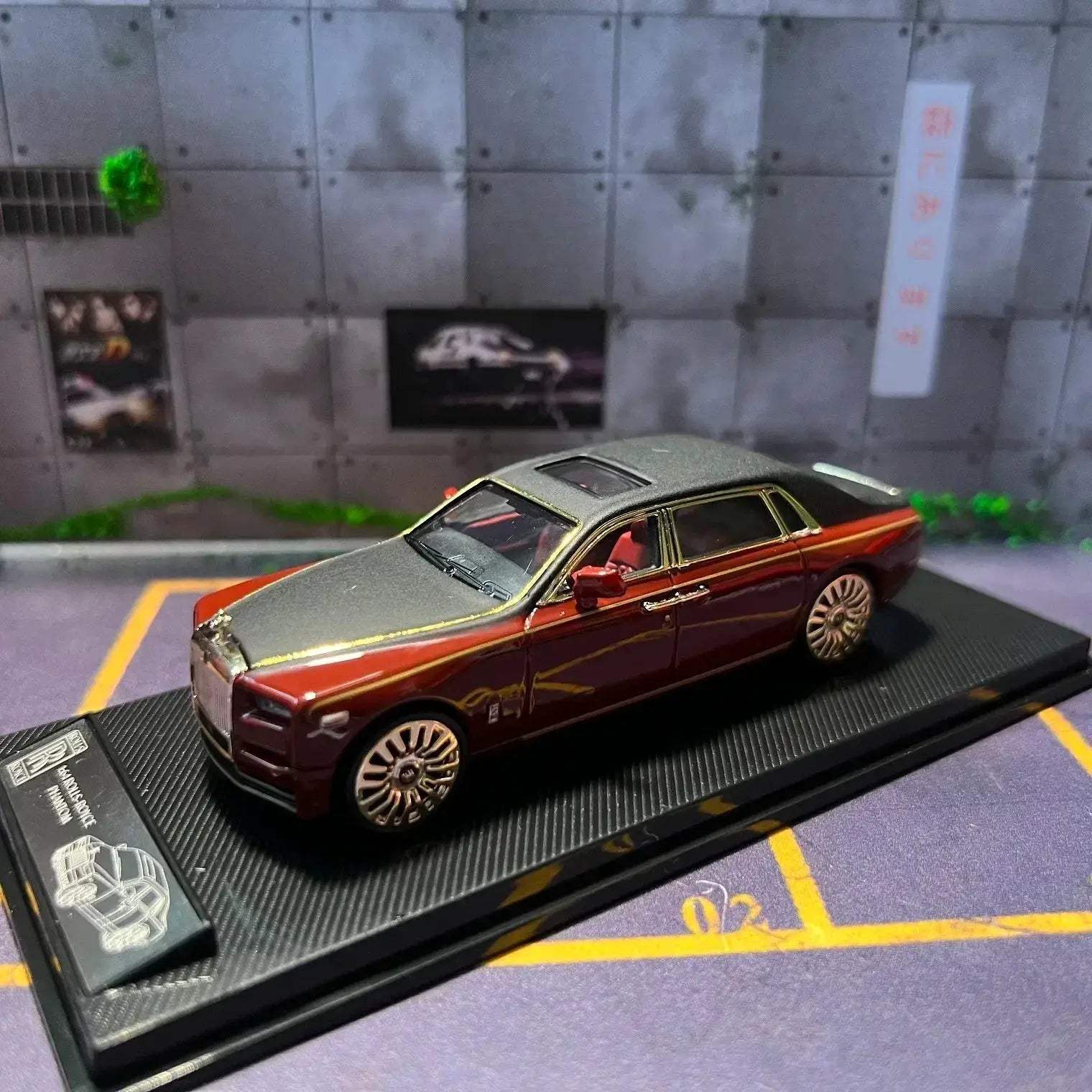Premium Diecast Model Car Scale One Sixty Four Rolls Royce Phantom For Collectors - Image 24