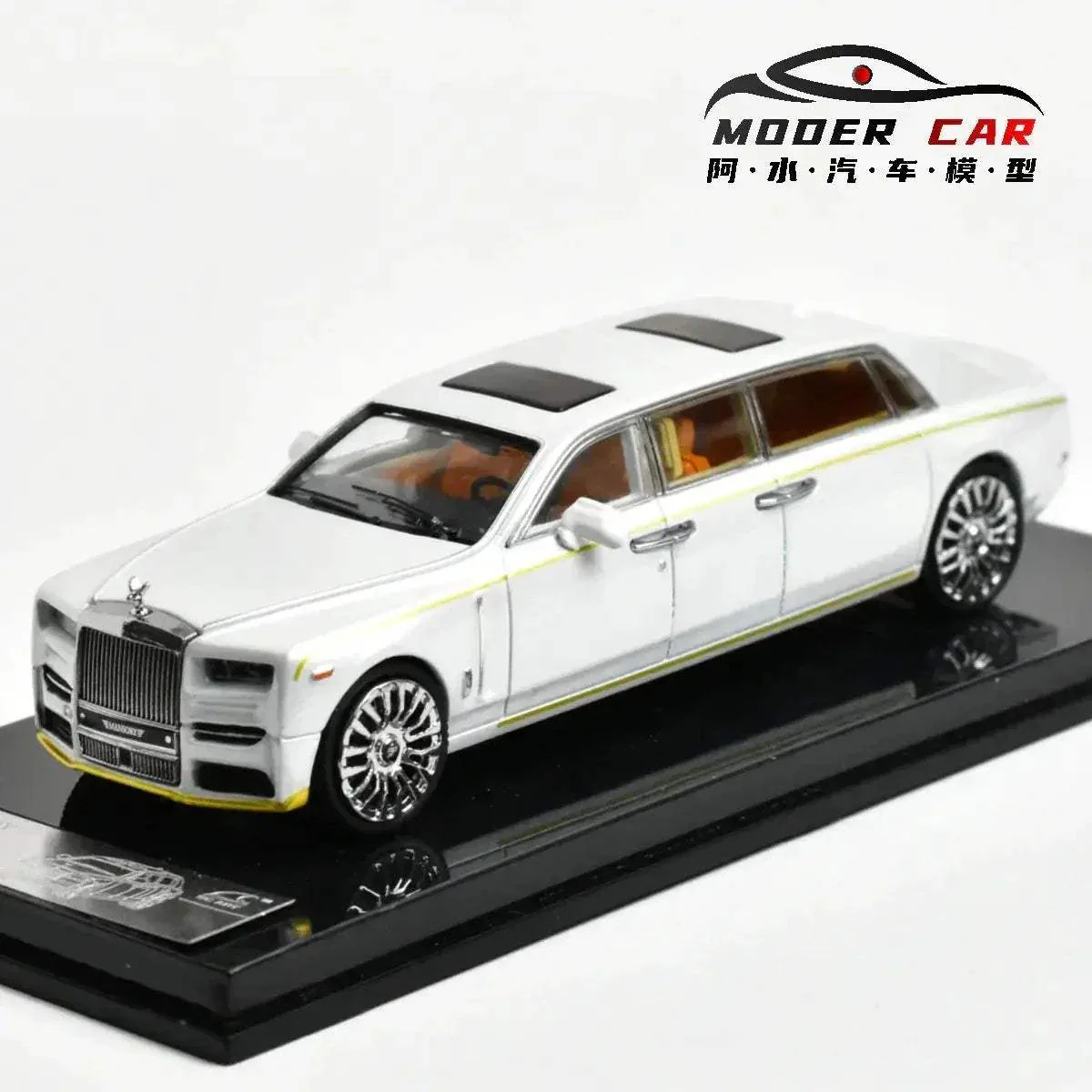 Premium Diecast Model Car Scale One Sixty Four Rolls Royce Phantom For Collectors - Image 26