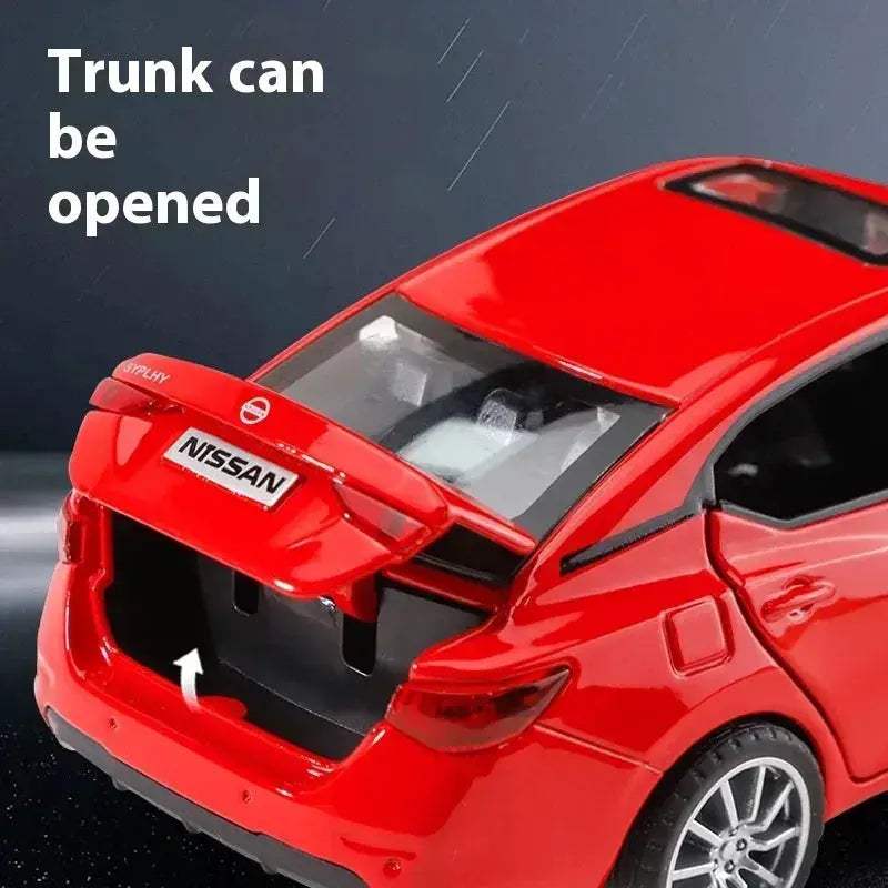 Premium Diecast Nissan Sylphy Car Sound And Light For Boys - Image 4
