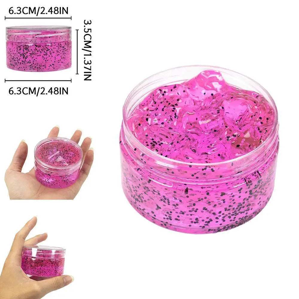 Premium DIY Slime Kit Sesame Crunchy For Kids Gift Set - Image 10