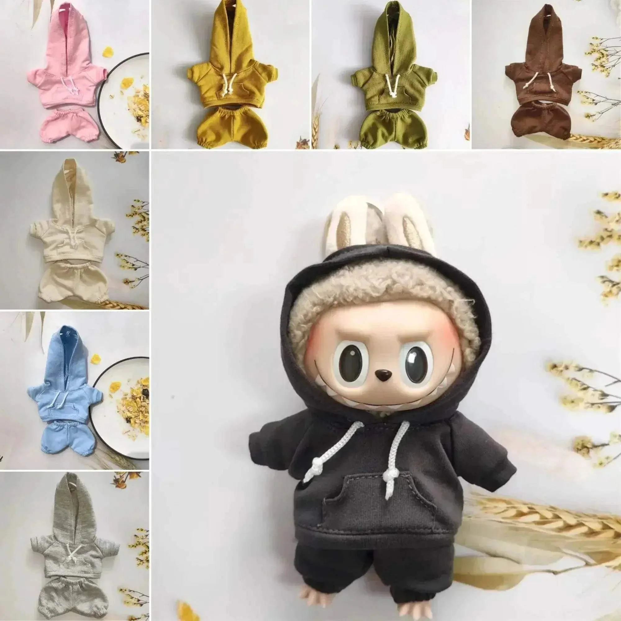Premium Doll Outfit Set 15to17cm Labubu For Collectors