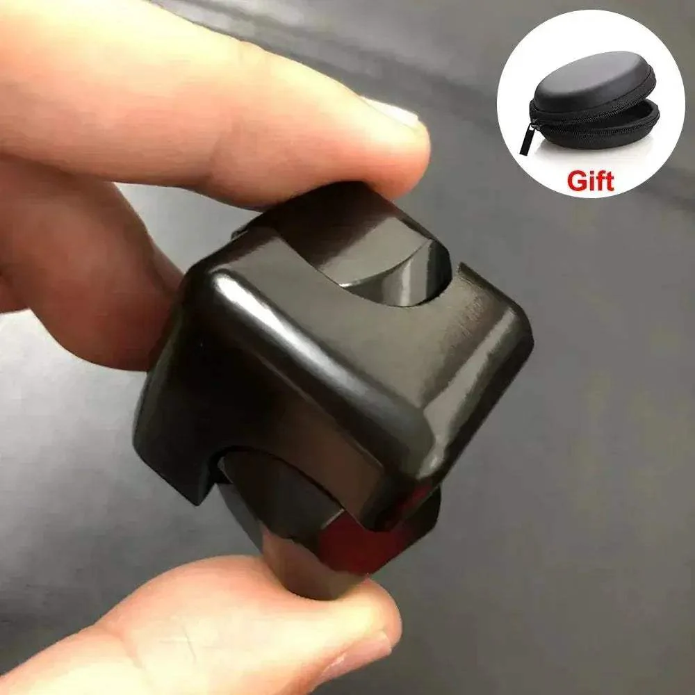 Premium Fidget Toy Alloy Cube Spinner Fingertip Gyroscope For Adults Office Home Travel - Image 7