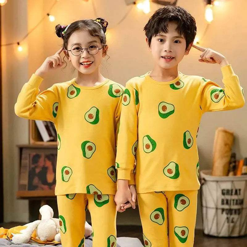 Premium Girls Pajama Set With Cotton 100 And Pink Cat Print Long Sleeve Ages 7 To 14 - Image 13