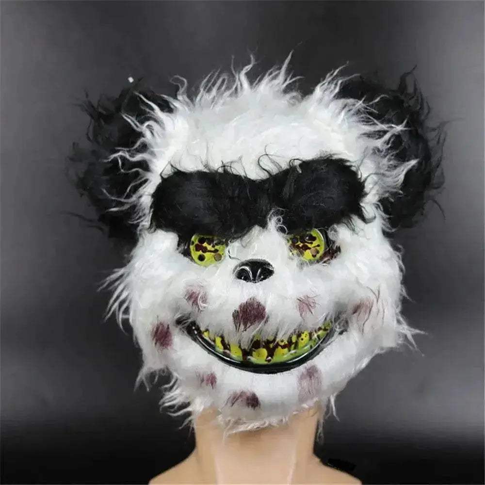 Premium Halloween Mask White Bunny Bloody Creepy Adult - Image 4