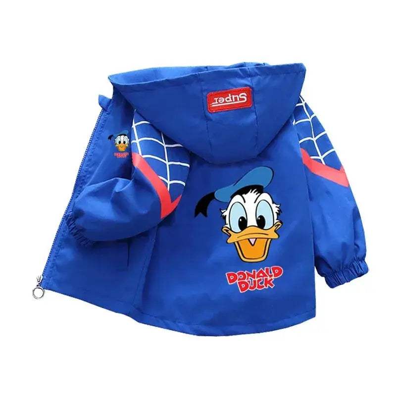 Premium Hooded Jacket Spiderman Theme Unisex Kids Cosplay Outerwear For Ages 1 To 10 - Image 3