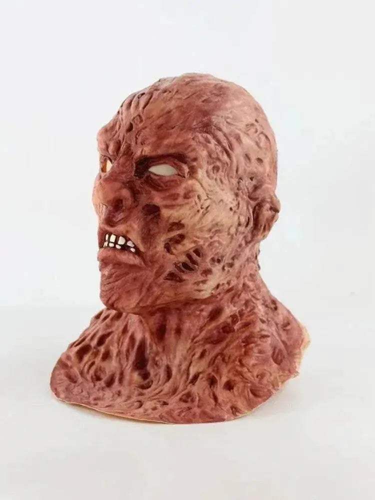 Premium Horror Mask Red Creepy Smile White Lady Cosplay - Image 20