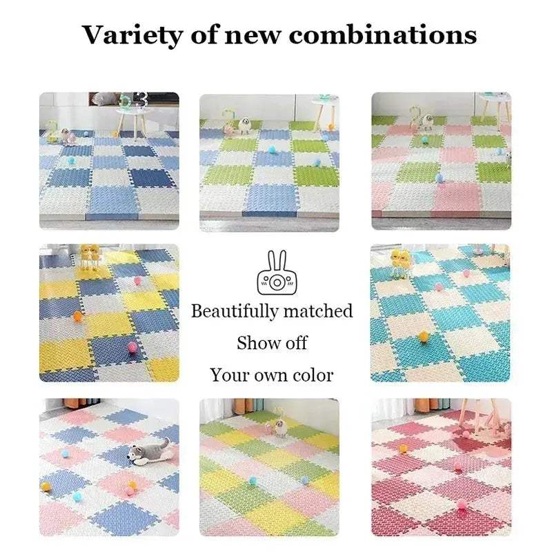 Premium Interlocking Foam Puzzle Mats with Educational Soft EVA for Kids - Image 4